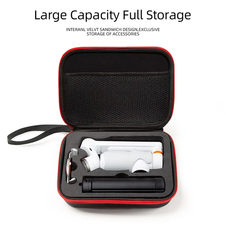 Pour Insta360 Flow Portable Storage Bag EVA Hardshell Gimbal Stabilizer Carrying Case - Noir