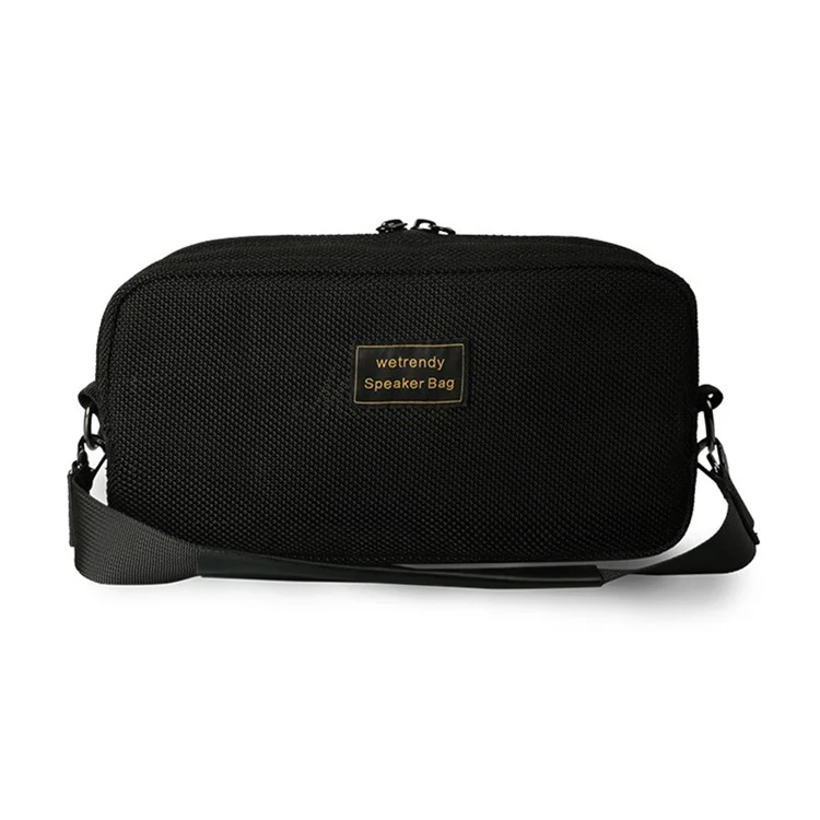 For Marshall Middleton Bluetooth-compatible Speaker Carrying Bag Mesh Cloth Pouch with Short Strap and Shoulder Strap