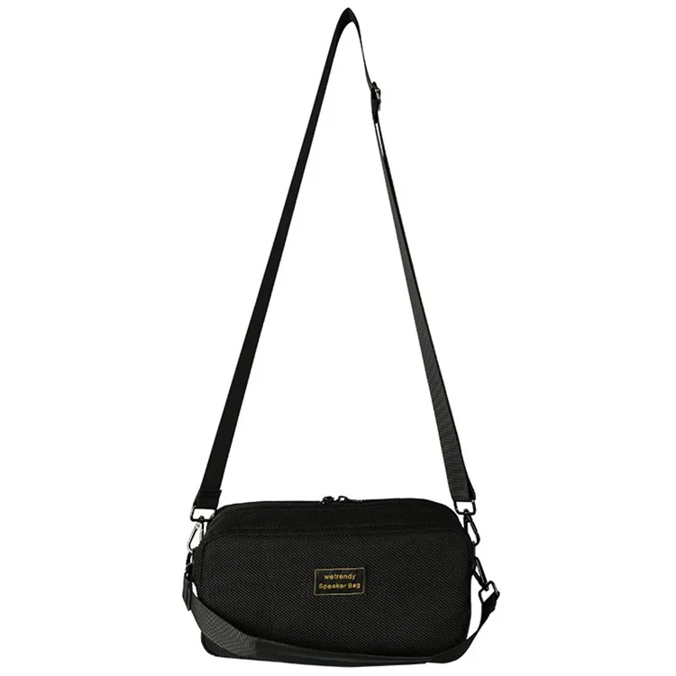 For Marshall Middleton Bluetooth-compatible Speaker Carrying Bag Mesh Cloth Pouch with Short Strap and Shoulder Strap