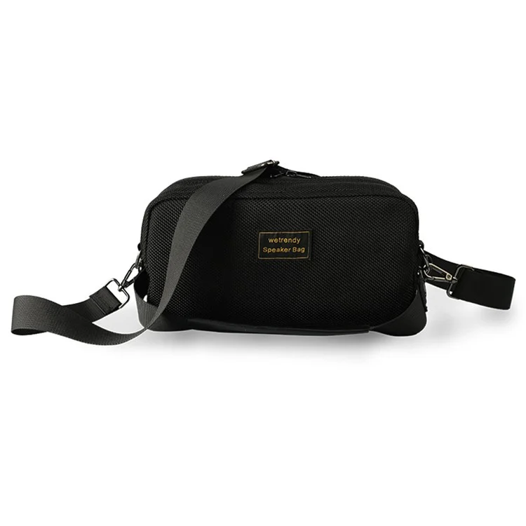 For Marshall Middleton Bluetooth-compatible Speaker Carrying Bag Mesh Cloth Pouch with Short Strap and Shoulder Strap