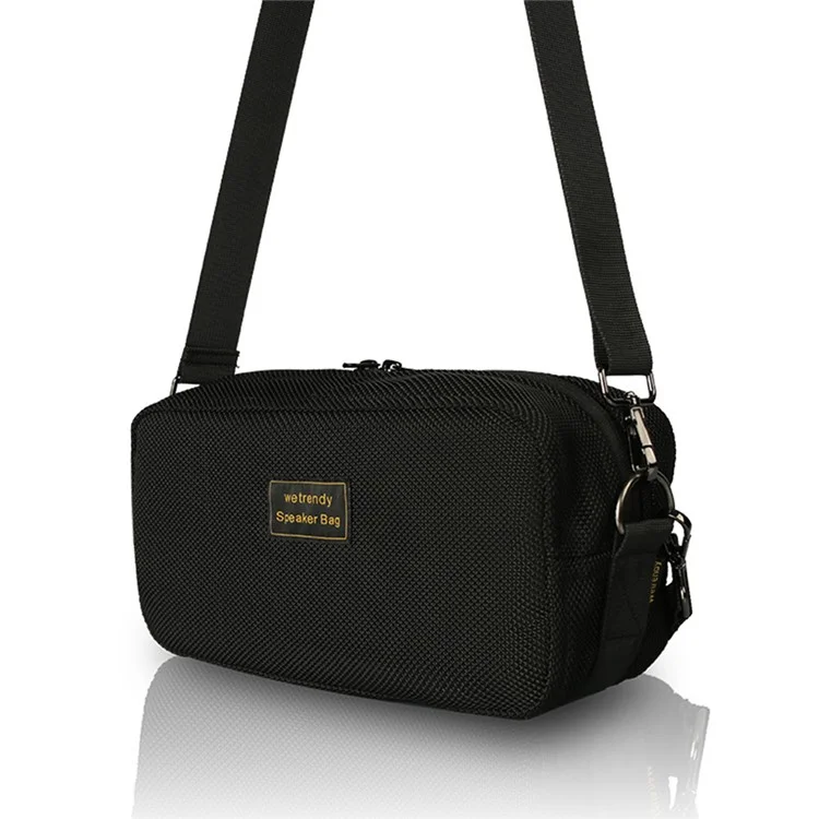 For Marshall Middleton Bluetooth-compatible Speaker Carrying Bag Mesh Cloth Pouch with Short Strap and Shoulder Strap