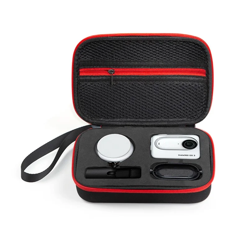 Carrying Case for Insta360 Go 3 / Go 3S Storage Bag Ant Cloth+EVA Mini Protective Case - Black