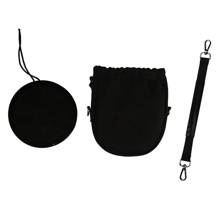 For B&O Beosound A1  /  Gen2 Beoplay A1  /  Gen2 Speaker Storage Pouch Nylon Mesh Bag Case with Handle Strap