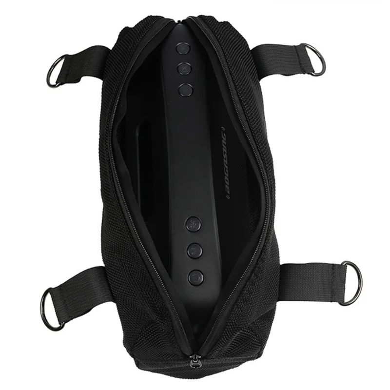 Para bolso cruzado BOGASING G7 Pro de malla de nailon con transmisión de sonido y altavoz Bluetooth