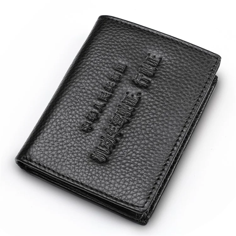 Card Bag Card Pack Leather Wallet Cover Motor Vehicle Driving Permit Holder Bag