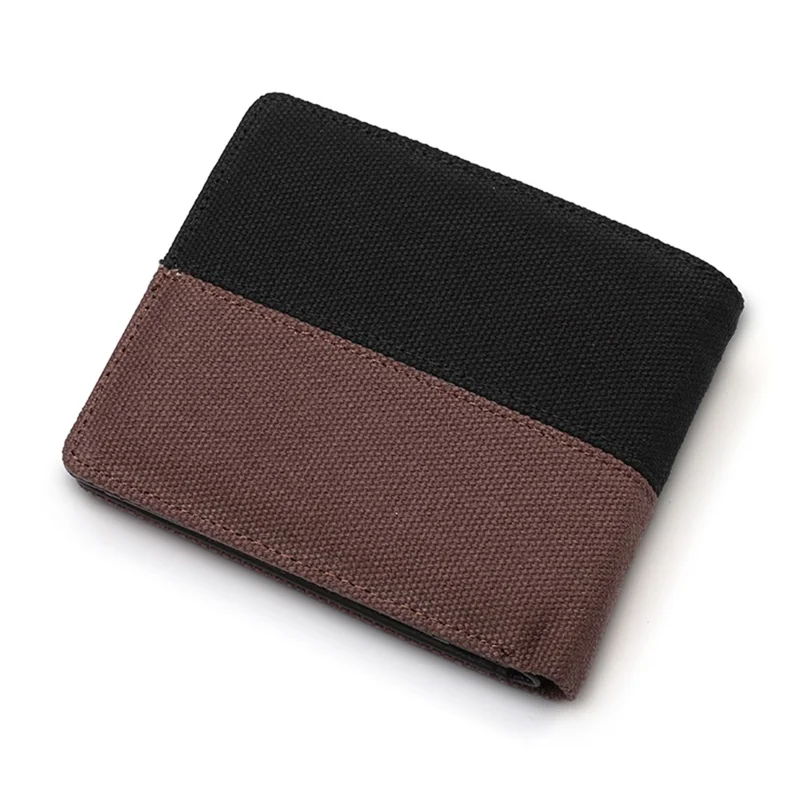 Men Top Layer Cowhide Leather Purse Multi-slot Large Compartment Zipper Wallet - Black / Brown