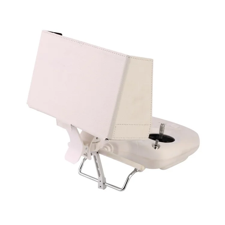 White 5.5-inch Phone Sunshade Visor Hood Plate for DJI Phantom 2/3 Remote RC Quadcopter Slide