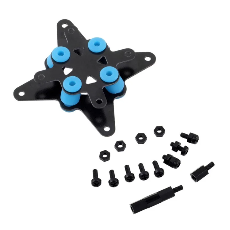 Glass Fiber Damping Plate Shock Absorber for CC3D Flight Control Quadcopter