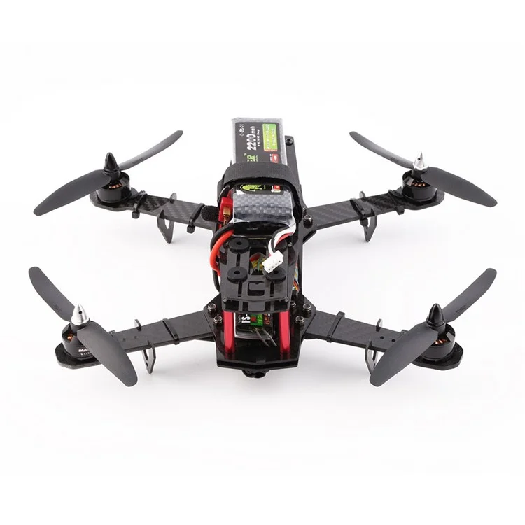 OCDAY Carbon Fiber QAV250 4-Axis Quadcopter Ready-to-fly Combo with Remote Control Flight Control Battery Motor ESC etc