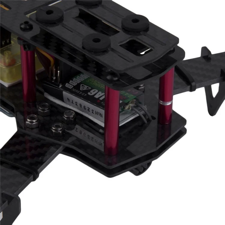 OCDAY Carbon Fiber QAV250 4-Axis Quadcopter Ready-to-fly Combo with Remote Control Flight Control Battery Motor ESC etc