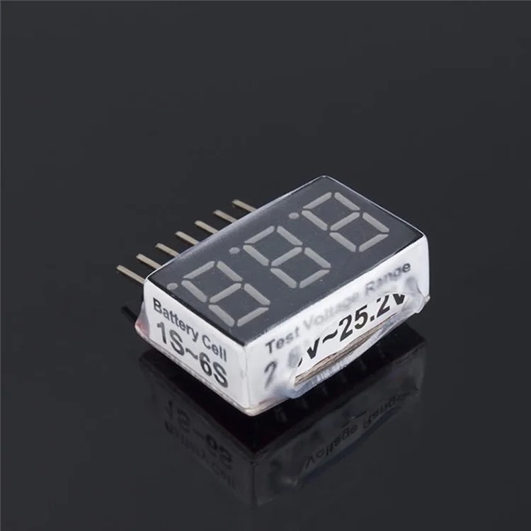 2.8V-25.2V Checker Tester RC 1S-6S LiPo Battery Voltage Indicator