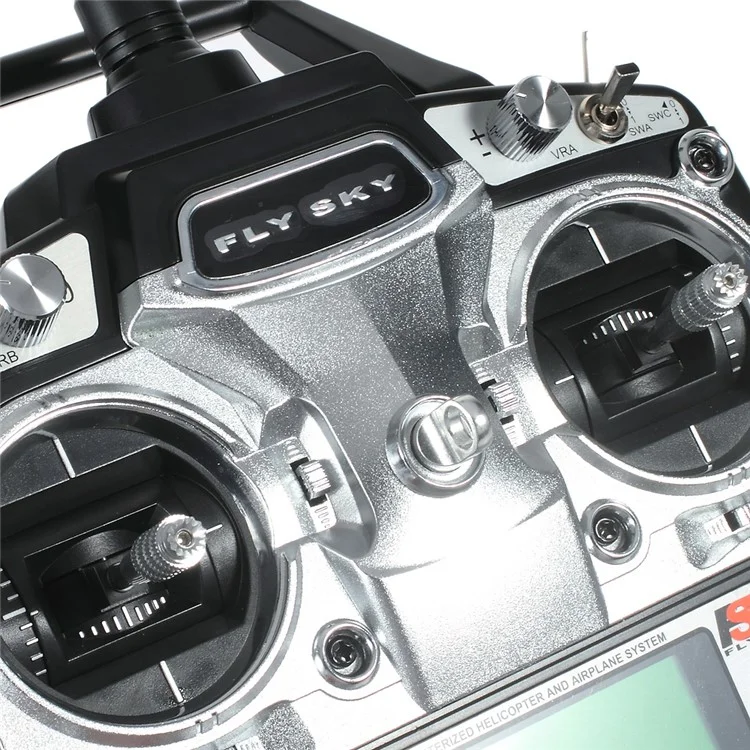 FLYSKY FS-T6 Transmitter and Receiver 2.4Ghz 6CH AFHDS for RC Helicopter Quadcopter