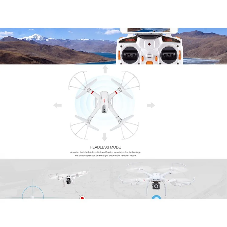 MJX Professional Drone X101 Quadcopter 2.4G 6 Axis RC Helicopter Drone (Without Camera)