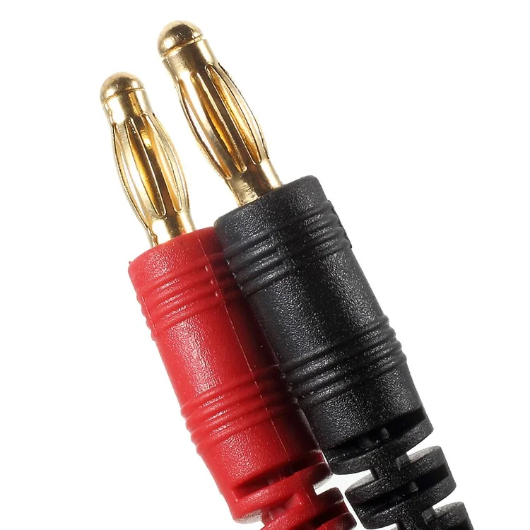 RC Connector Cable T Plug to 4mm Banana Connector for IMAX B6 Chargers B6AC B8