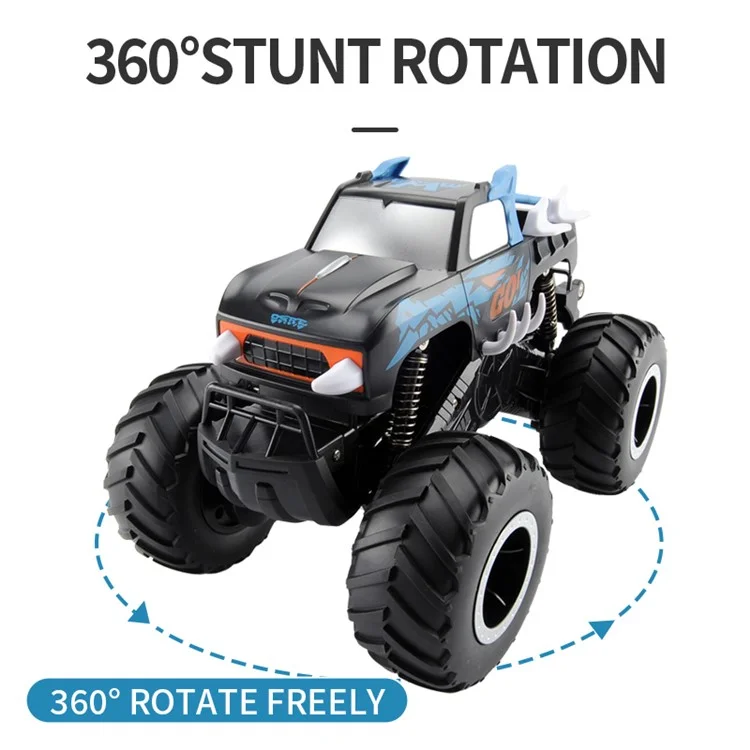 P127 Big Wheel Tresping Vehículo Todoterreno Alimto de Control Remoto Toy Kids Toy - Estilo A / Azul