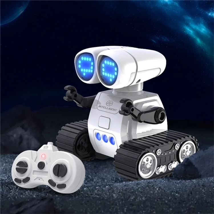 S018 Mini Controle Remoto Programação Robot Music Light Pattern Switching Smart Robot Toy