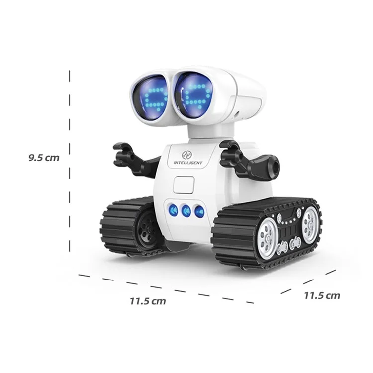 S018 Mini Controle Remoto Programação Robot Music Light Pattern Switching Smart Robot Toy
