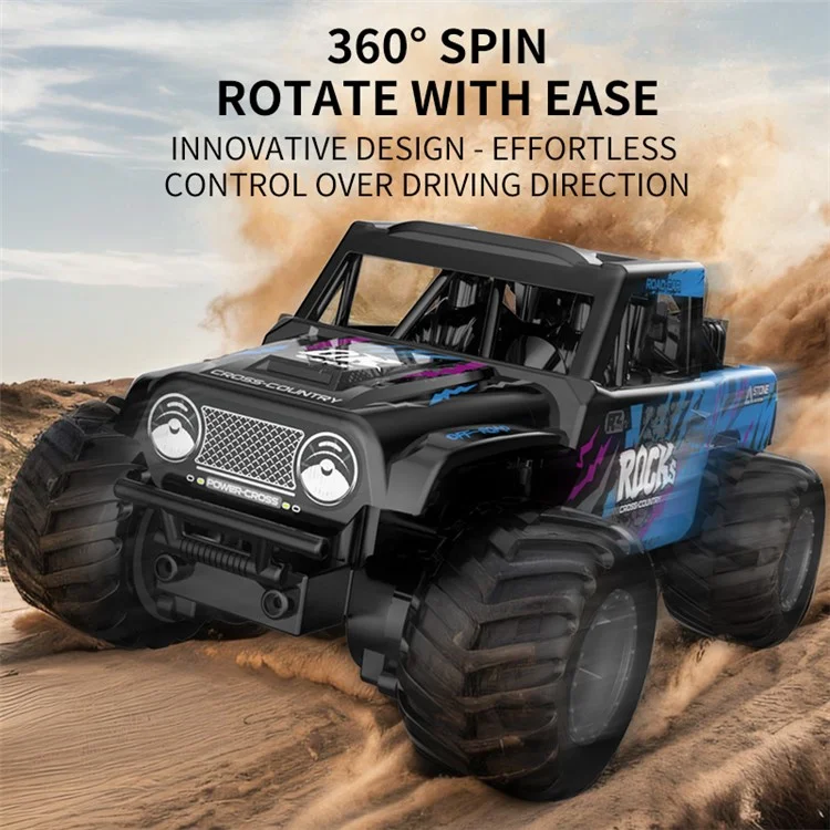 Q191 Geländewagen Amphibienfahrzeug Fernbedienungsauto Kinderspielzeug, 1 Batterie - Grün