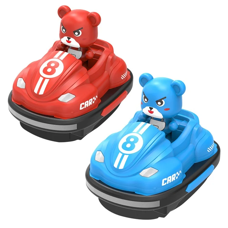 Voitures de choc à double joueur Q195 avec télécommande pour un jeu interactif de bataille de chocs (version standard)