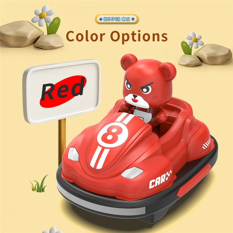 Voitures de choc à double joueur Q195 avec télécommande pour un jeu interactif de bataille de chocs (version standard)