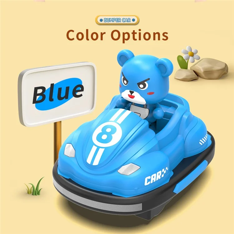 Voitures de choc à double joueur Q195 avec télécommande pour un jeu interactif de bataille de chocs (version standard)