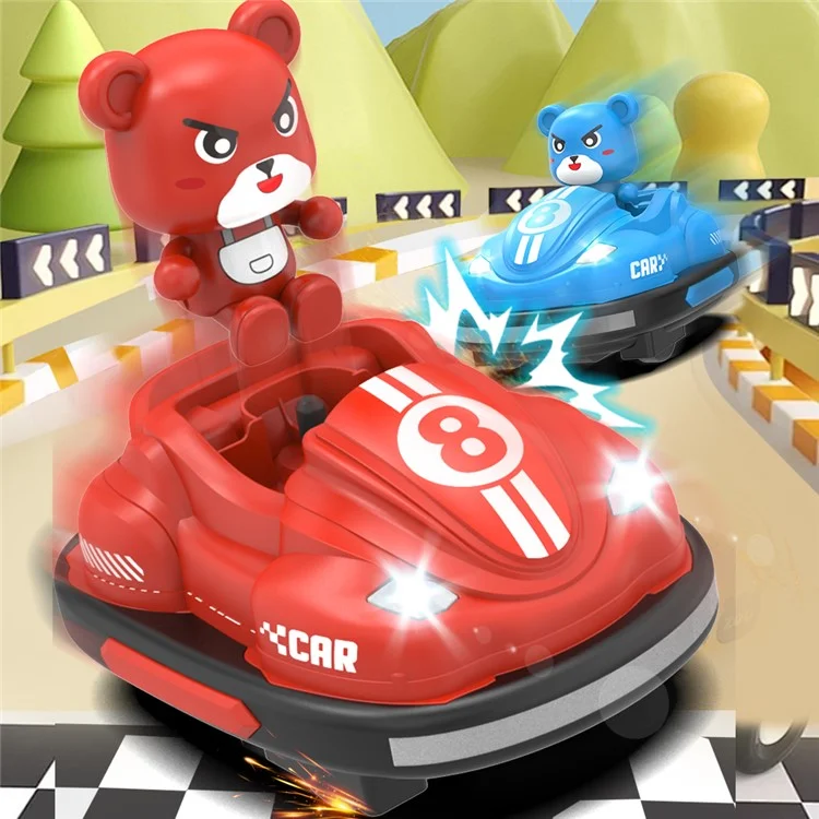 Voitures de choc à double joueur Q195 avec télécommande pour un jeu interactif de bataille de chocs (version standard)