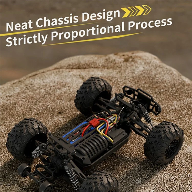 HW8807 4WD High Speed RC Car Off-Road Monster Truck Climbing Drift Racing Remote Control Vehicle - Blue