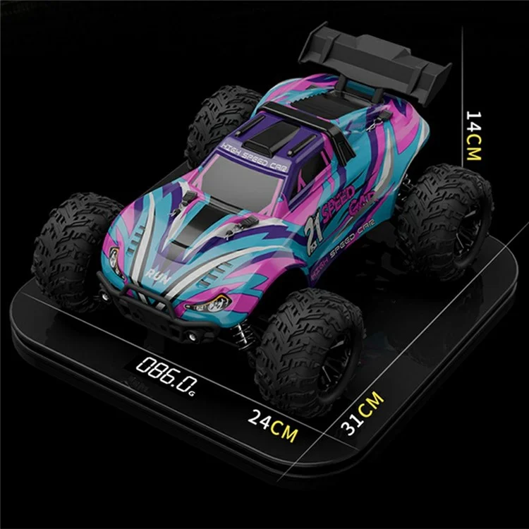 HW8807 4WD High Speed RC Car Off-Road Monster Truck Climbing Drift Racing Remote Control Vehicle - Blue
