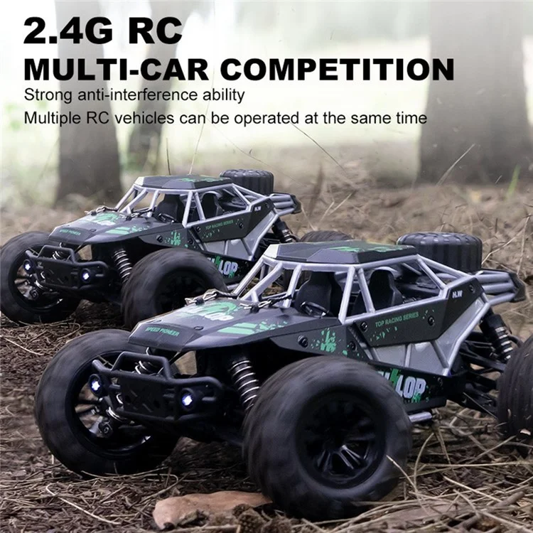 HW8808 1:16 RC High Speed Car Off-Road 4WD Monster Truck Crawler Remote Control Vehicle - Blue