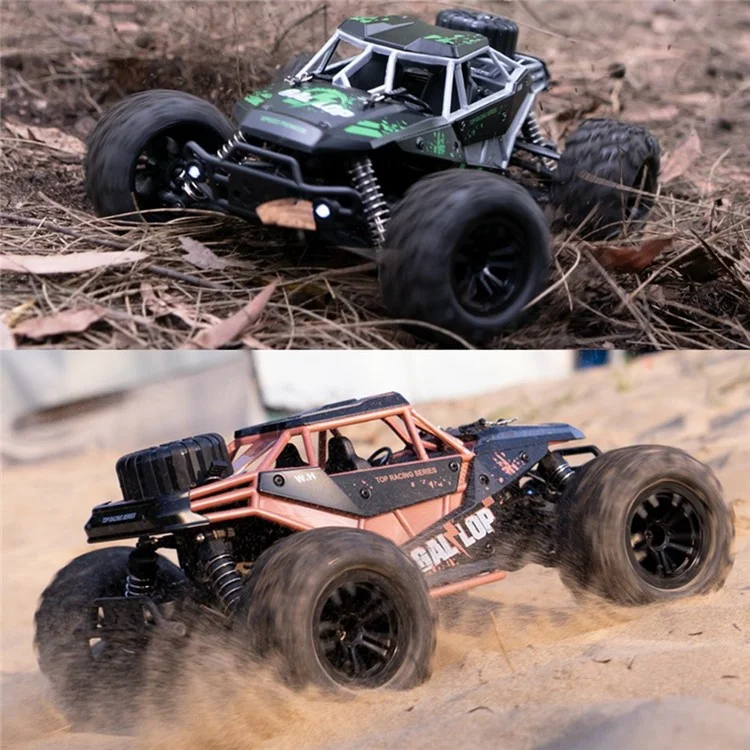HW8808 1:16 RC High Speed Car Off-Road 4WD Monster Truck Crawler Remote Control Vehicle - Blue