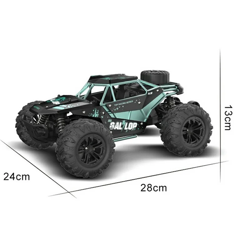 HW8808 1:16 RC High Speed Car Off-Road 4WD Monster Truck Crawler Remote Control Vehicle - Blue