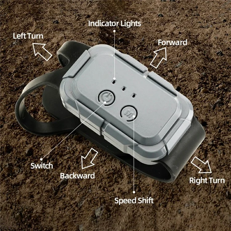 Q210 4WD Climbing Amphibious Off Road Crawler Car Remote Control Toy Vehicle, Dual Battery / Dual Controller - Silver