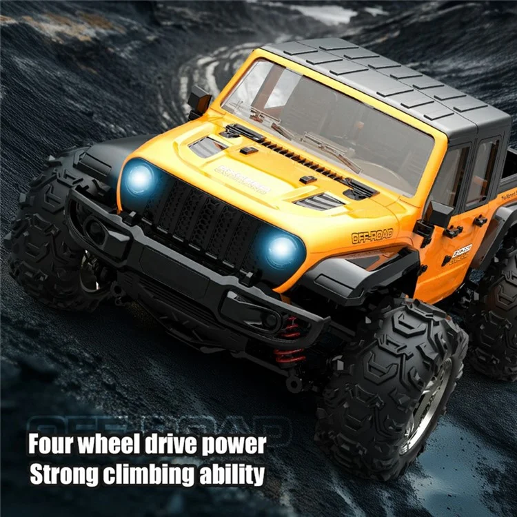BG1550 1:20 Scale RC Truck 4WD High Speed Off-Road Vehicle Electric Climbing Remote Car Model Toy - Grey