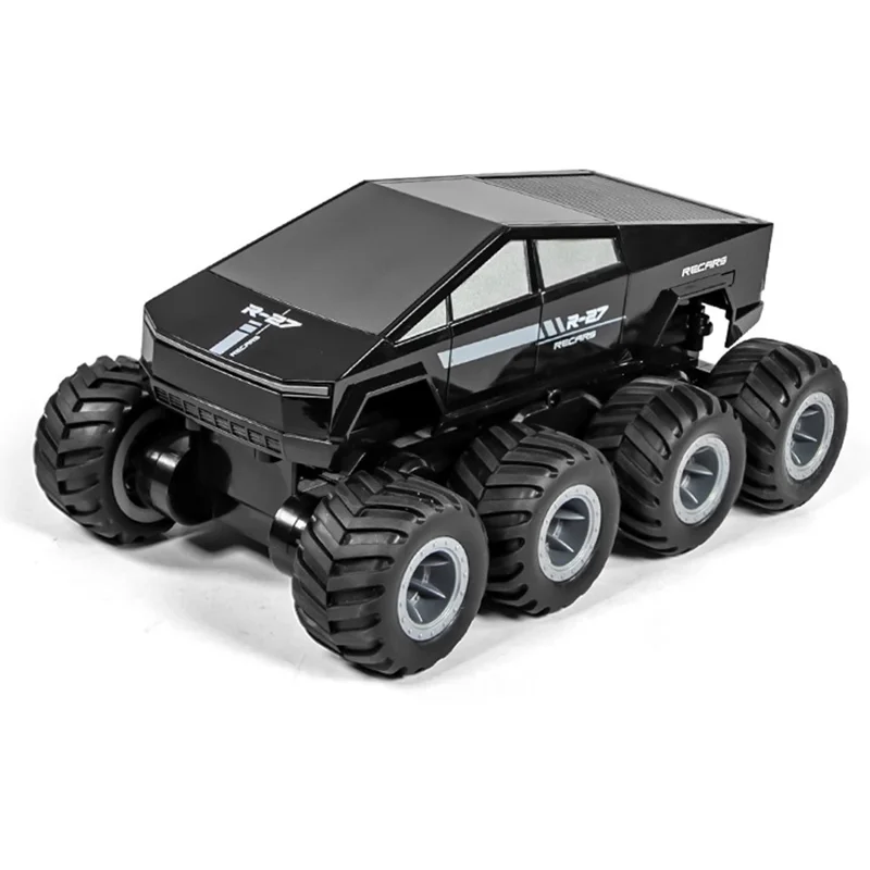 Q218 8WD Auto RC Anfibio Impermeabile 2.4G Telecomando Fuoristrada Crawler, Doppia Batteria - Nero