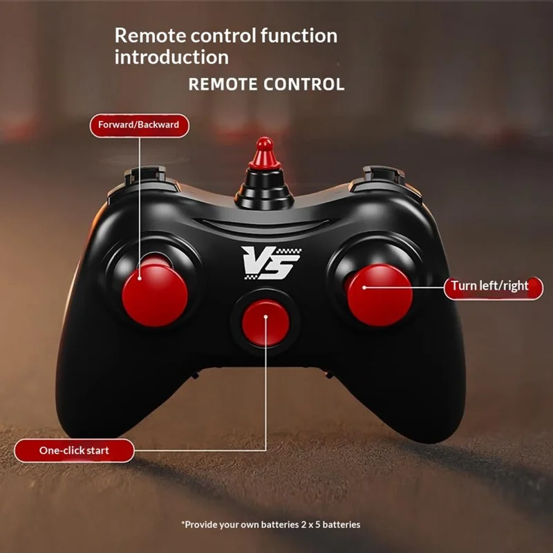 JXH111-429A 2 Pezzi Auto A Scontro Telecomandate 2.4G Gioco Interattivo Auto per Genitori e Figli - Rosso + Blu