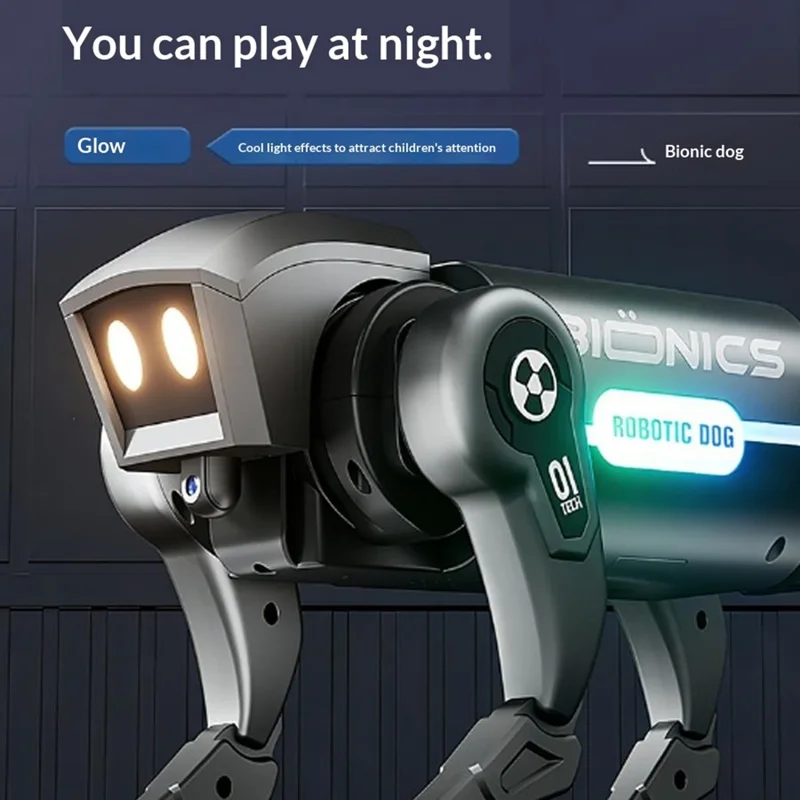 H321-397 Electric AI Smart Voice Control Robot Dog Remote Control Programmable Multi-Function Electronic Pet Kids Toy