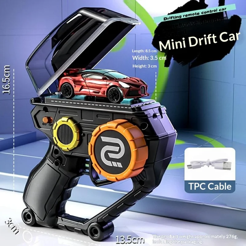 Z01 / Z02 2.4G Wireless Mini Warehouse Remote Control Car Racing Drift Car Toy Model for Boys - Red  /  z01