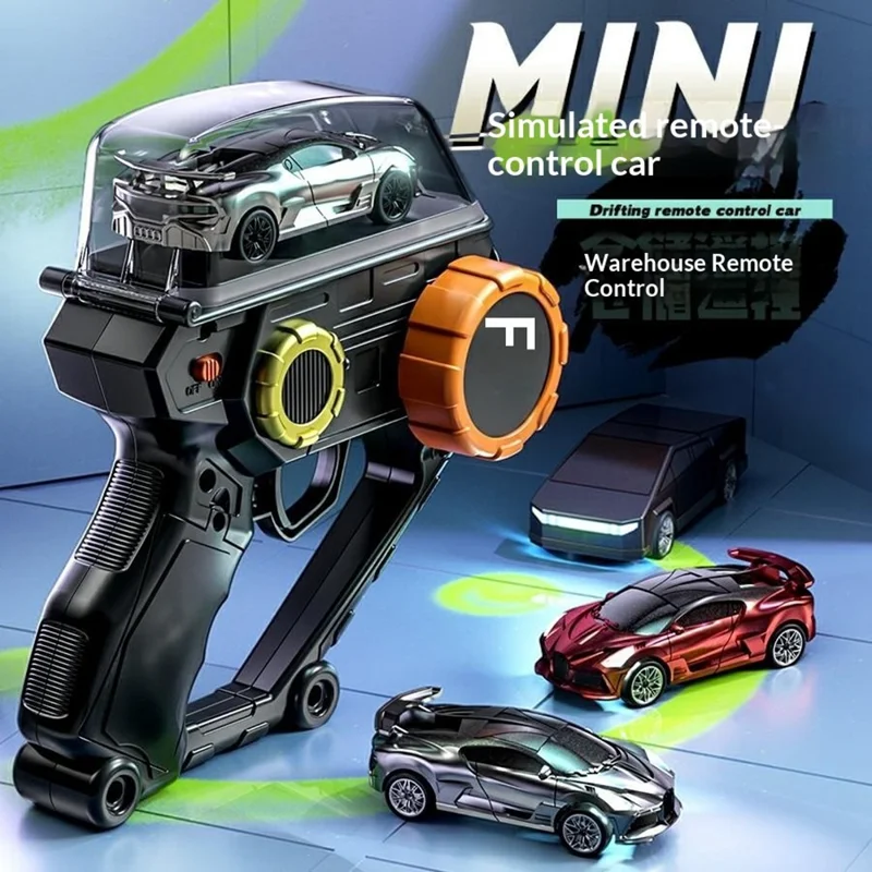 Z01 / Z02 2.4G Wireless Mini Warehouse Remote Control Car Racing Drift Car Toy Model for Boys - Red  /  z01