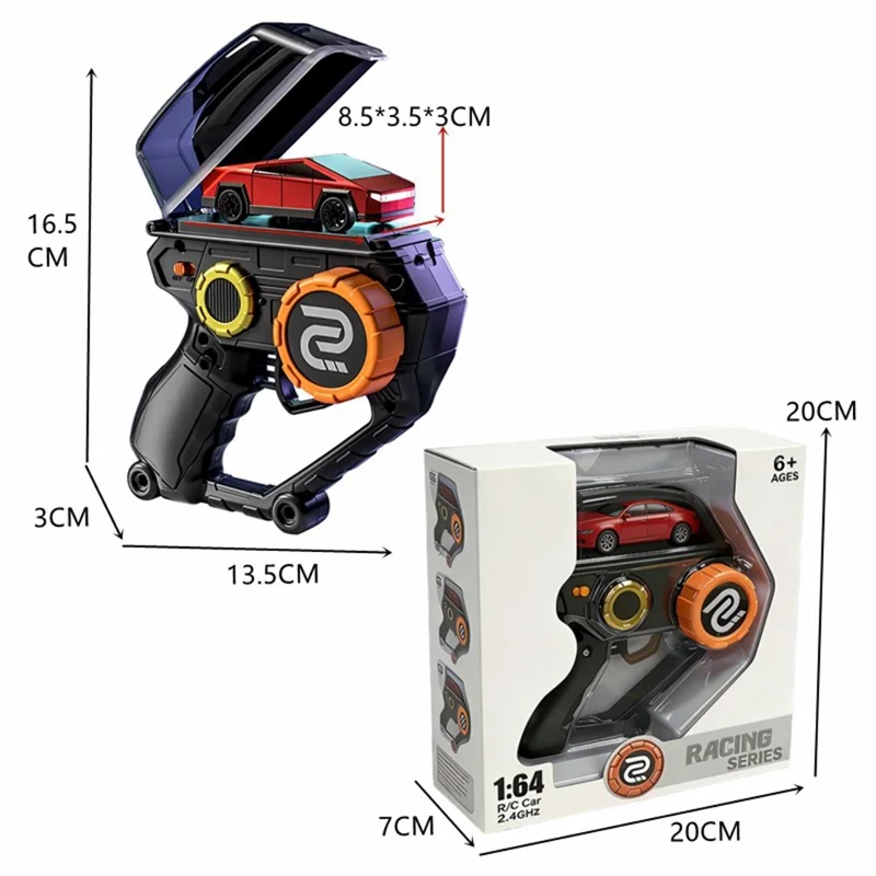 Z01 / Z02 2.4G Wireless Mini Warehouse Remote Control Car Racing Drift Car Toy Model for Boys - Red  /  z01