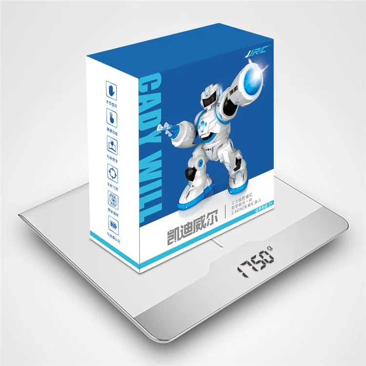 JJRC R3 CADY WILL 2.4G Smart RC Robot Intelligent Combat Robot with Multi-Control Modes - Blue