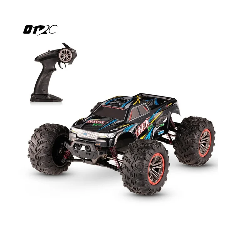 9125 1:10 Scale Four-wheel Drive 2.4GHz Off-road USB Rechargeable Truck High-speed RC Car - Blue