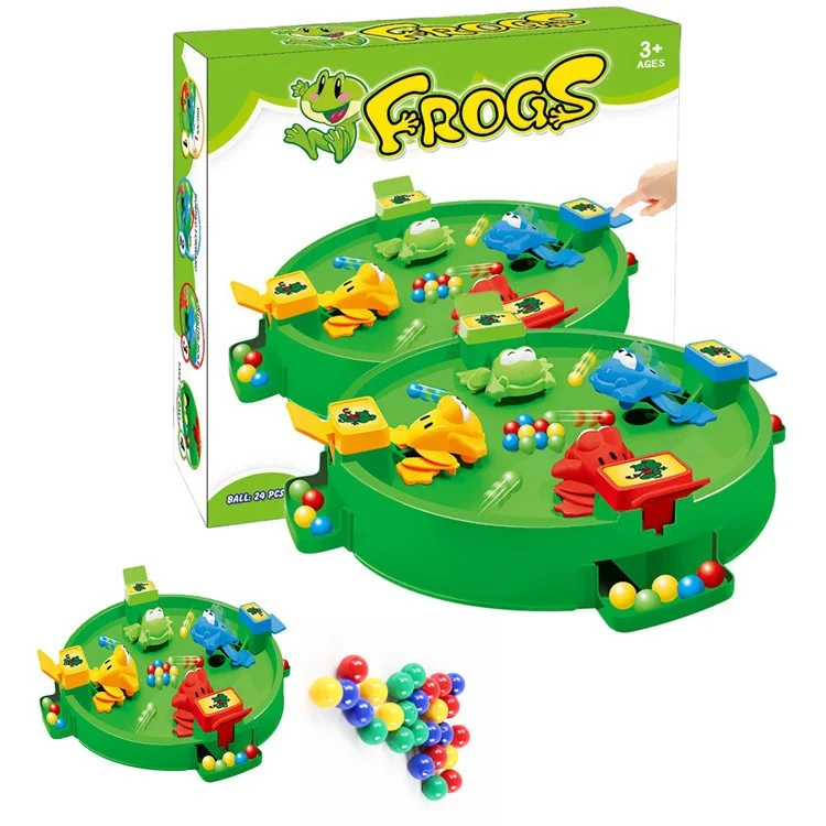 Frog Eat Beans Table Game Parent-Child Interactive Board Games Educational Toy