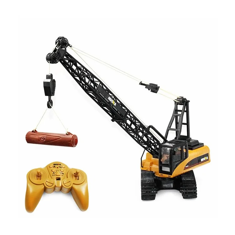 572 1:14 2.4G 15CH RC Alloy Crane Engineering Truck Toy