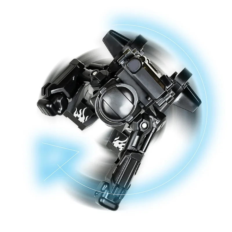 777-615 2.4G Battle Robot Remote Control Fight Battle Robot with LED Light Sound Effect - Black