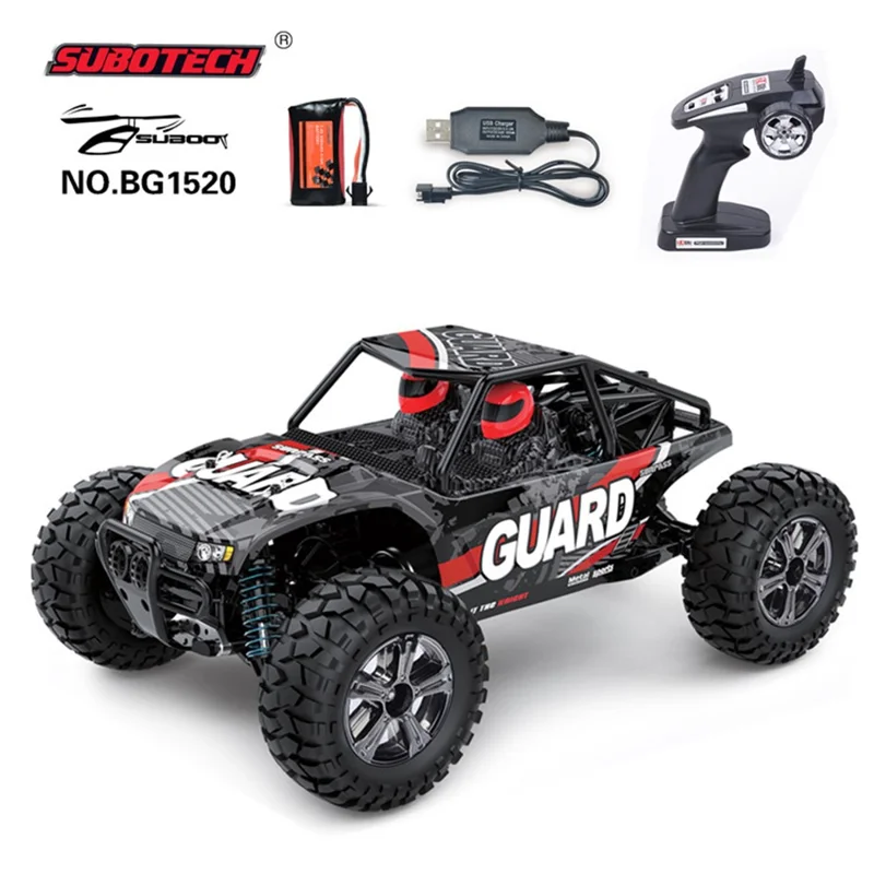 SUBOTECH BG1520 1:14 Full-scale 2.4GHz Four-wheel High-speed Electronic Car Toy - Red