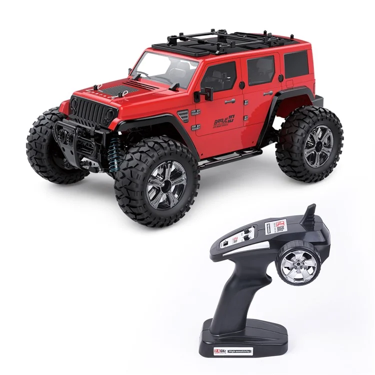 Subotech BG1521 1: 14 2.4GHz Monstro De Quatro Rodas Hummer Car Carro - Vermelho