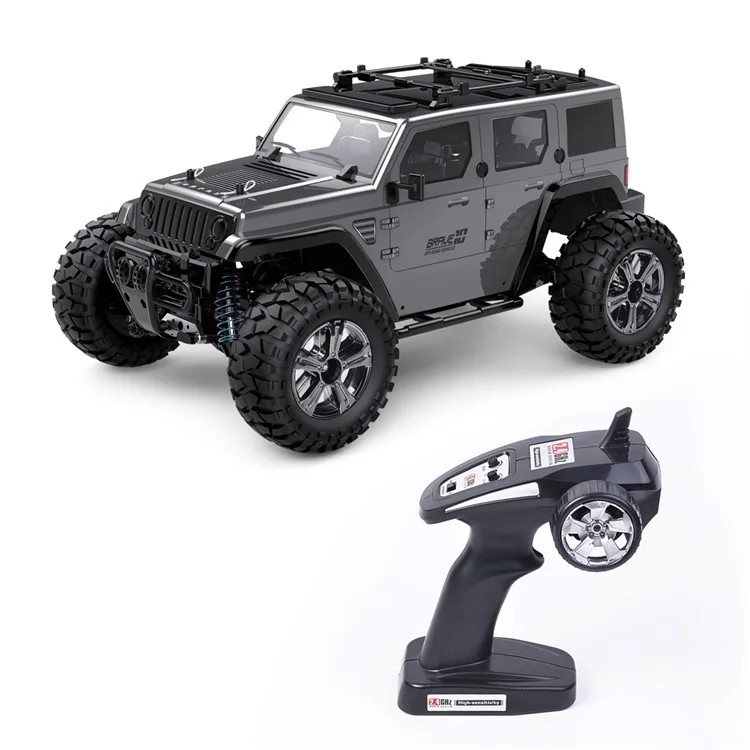 SuboTech BG1521 1: 14 2.4 GHz Vierrad Monster Hummer Auto Spielzeug - Grau