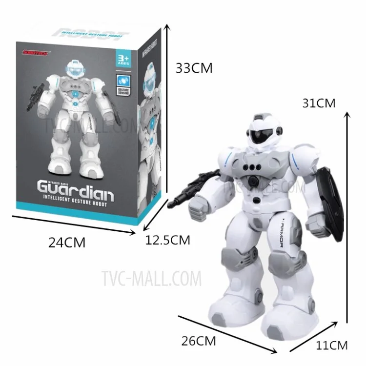 BG1528 Intelligent Robot Programmable Gesture Sensing Storytelling Remote Control Robot