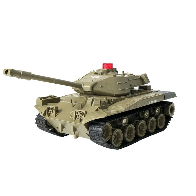 RC Tank Car 2.4G Remote Control Tank Simulation Remote Control Tank Toy for Kids Gifts - Green