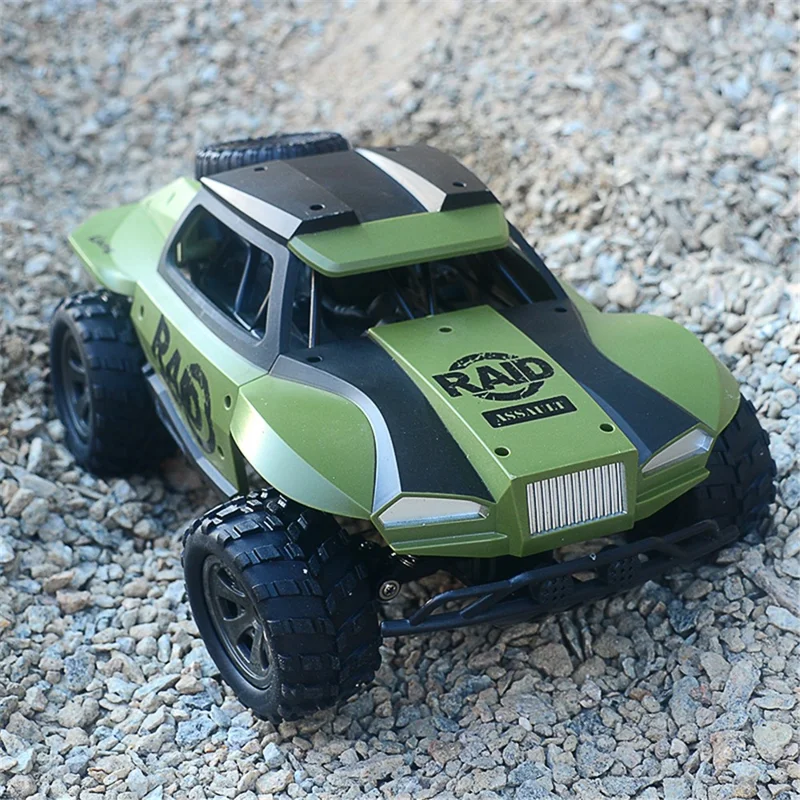 1: 18 20 Км/ч Электрический USB Регаментированный RC Car 2,4 Ггц Дистанционное Управление Дистанционным Управлением. - Зеленый